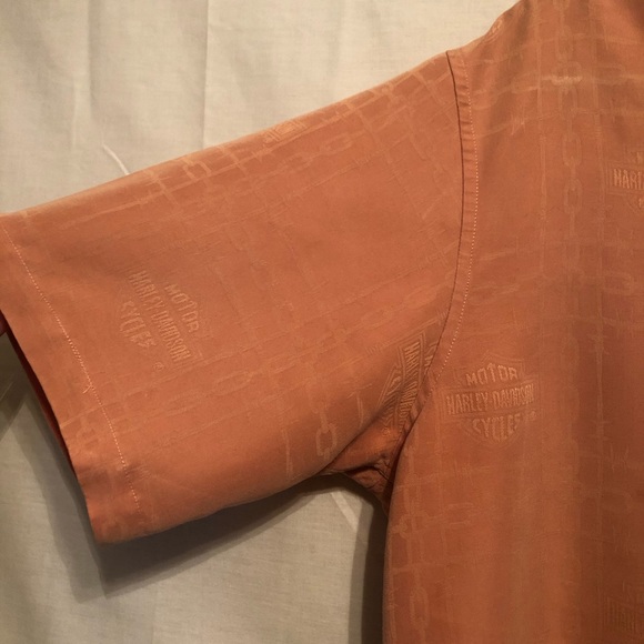 Harley-Davidson Chain Causal Button Down Large - Picture 6 of 7